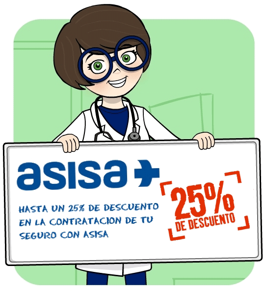 Asisa - Hasta un 25% de descuento en la contratación de tu seguro